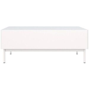 Selsey KONFERENČNÝ stolík Olio Biely s dvomi výklopnými dvierkami 100 x 53 cm vyobraziť