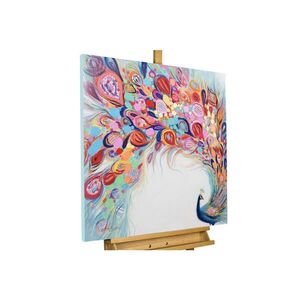 KUNSTLOFT OLEJOMAĽBA 80/80 cm, Zvieratá vyobraziť