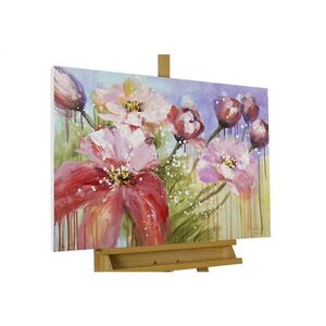 KUNSTLOFT OLEJOMAĽBA 90/60 cm, Kvety vyobraziť