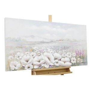 KUNSTLOFT RUČNE MAĽOVANÝ AKRYLOVÝ OBRAZ 120/60 cm, zelený/sivý, prírodný a botanický motív vyobraziť