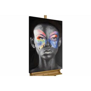 KUNSTLOFT RUČNE MAĽOVANÝ AKRYLOVÝ OBRAZ 60/90 cm, viacfarebný, zvierací motív vyobraziť