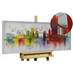 KUNSTLOFT OLEJOMAĽBA 120/60 cm, Mesto a architektúra vyobraziť