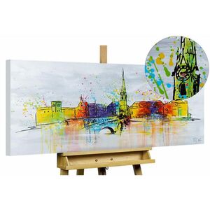 KUNSTLOFT OLEJOMAĽBA 120/60 cm, Mesto a architektúra vyobraziť