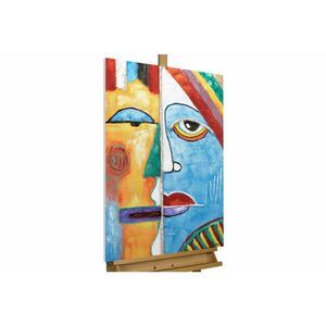 KUNSTLOFT RUČNE MAĽOVANÝ AKRYLOVÝ OBRAZ 60/90 cm, viacfarebný, figurálny motív vyobraziť