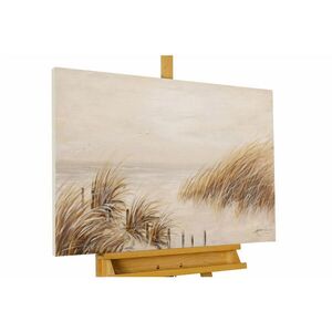 KUNSTLOFT RUČNE MAĽOVANÝ AKRYLOVÝ OBRAZ 90/60 cm, béžový, prírodný a botanický motív vyobraziť