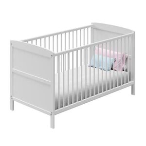Kids Collective DETSKÁ postieľka 70x140 cm s matracom v bielej farbe vyobraziť