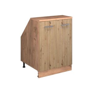 Vicco ŠIKMÁ SKRIŇA Rion Remeselný dub 60 x 81.6 cm s 2 dverami, korpus skrine hĺbka 60 cm vyobraziť