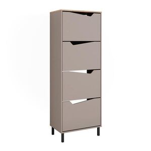 Vicco SKLÁPAČ TOPÁNOK Marelle Béžový dub/Artisan 60 x 167.4 cm so 4 priehradkami vyobraziť