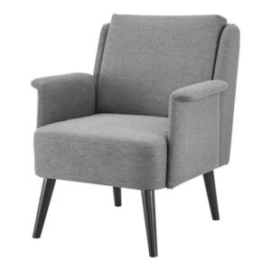 [en.casa] ČALÚNENÉ KRESLO Edling Textil Šedé vyobraziť