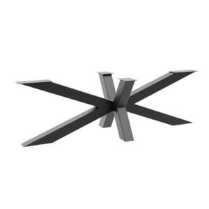 Metalo Pro KOVOVÉ NOHY NA STÔL Acamar Extreme čierna 240/70/72 cm vyobraziť