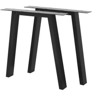 Metalo Pro KOVOVÉ NOHY NA STÔL sada 2 ks čierna 72 cm vyobraziť