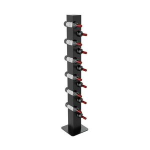Metalo Pro KOVOVÝ STOJAN NA VÍNO Barolo na 12 fliaš čierna 140/26/26 cm vyobraziť