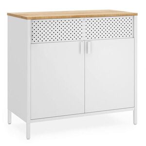 Boxxx KOMODA, biela, béžová, 80/76/40 cm vyobraziť