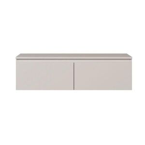 Selsey TV stolík Bemmi sivobéžový 100/28/32 cm vyobraziť