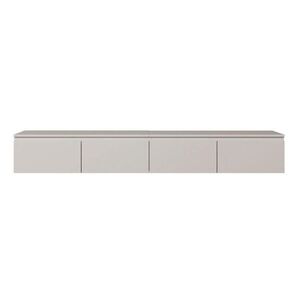 Selsey TV stolík Bemmi sivobéžový 200/28/32 cm vyobraziť