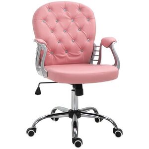 SHOPENTRA OTOČNÉ stoličky, ružové, PU čalúnené, ergonomické vyobraziť