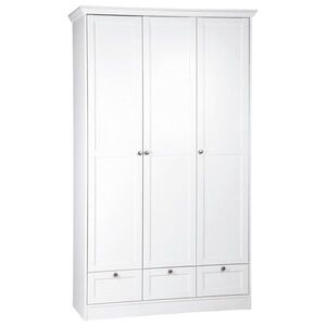 P & B SKRIŇA S OTOČNÝMI DVERAMI, biela, 120/200/51 cm vyobraziť
