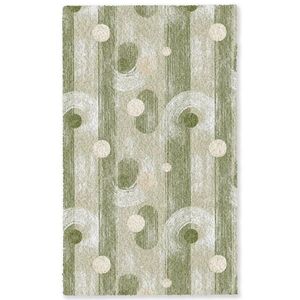 OnlyWow KOBERCE - Umelecké - Moderné - Zelené - 90x150 cm vyobraziť