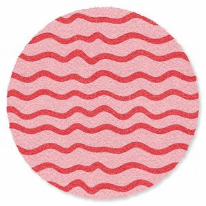 OnlyWow KOBERCE - Hravé - vzor - červená - 90x90 cm vyobraziť