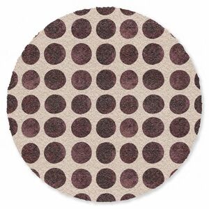 OnlyWow KOBERCE - Bodky - Vzor - Hnedý - 120x120 cm vyobraziť