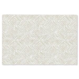 OnlyWow KOBERCE - Abstraktné - Diamanty - Béžová - 180x120 cm vyobraziť