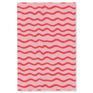 OnlyWow KOBERCE - Hravé - vzor - červená - 150x230 cm vyobraziť