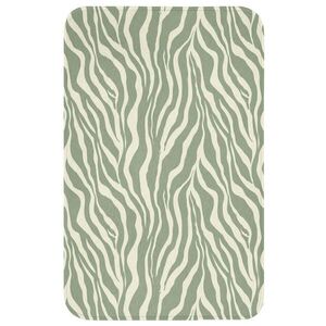 OnlyWow PREDLOŽKA PRED WC Zebra - motív - zelená 50x80 cm vyobraziť