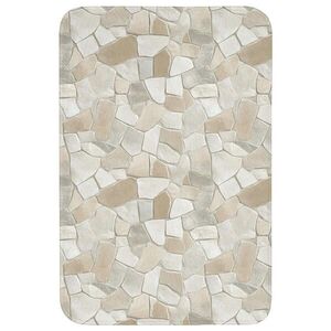 OnlyWow PREDLOŽKA PRED WC Mozaika - Kamienky - béžová 60x90 cm vyobraziť