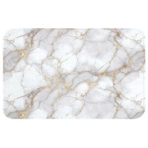 OnlyWow PREDLOŽKA PRED WC Biela - zlatá - mramorová - sivá 80x50 cm vyobraziť