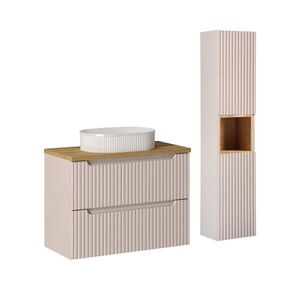 Petits-meubles KÚPEĽŇOVÝ NÁBYTOK 80.4cm Riva 2-dielna súprava Kašmír vyobraziť