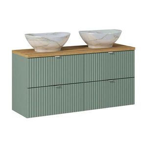 Petits-meubles DVOJITÉ UMÝVADLO 120.4cm Jade Zelená a drevo vyobraziť