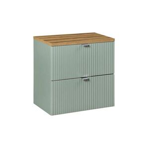 Petits-meubles SPODNÁ UMÝVADLOVÁ SKRINKA 60.4cm Jade Zelená a drevo vyobraziť