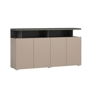 Petits-meubles ŠIROKÁ KOMODA Opio Taupe a antracit vyobraziť