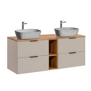 Petits-meubles DVOJITÉ UMÝVADLO 140.8cm Adriel Béžová vyobraziť