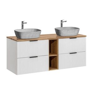Petits-meubles DVOJITÉ UMÝVADLO 140.8cm Adriel Biela vyobraziť