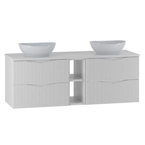Petits-meubles DVOJITÉ UMÝVADLO 140.6cm Tao Biela vyobraziť