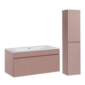 Petits-meubles KÚPEĽŇOVÝ NÁBYTOK 100cm Zelie 2-dielna súprava Rose vyobraziť