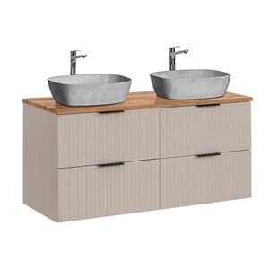 Petits-meubles DVOJITÉ UMÝVADLO 120.8cm Adriel Béžová vyobraziť