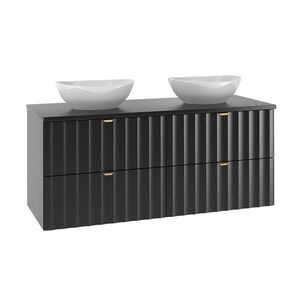 Petits-meubles DVOJITÉ UMÝVADLO 120.6cm Lexa Čierna vyobraziť