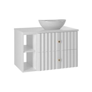 Petits-meubles UMÝVADLO 80.6cm Izae Biela vyobraziť