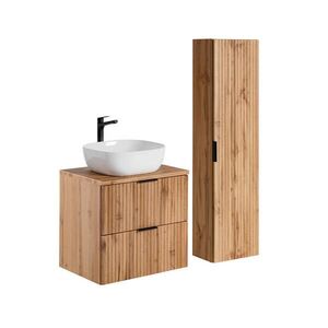 Petits-meubles KÚPEĽŇOVÝ NÁBYTOK 60.6cm Adriel 2-dielna súprava Dubové drevo vyobraziť