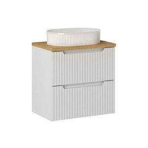 Petits-meubles UMÝVADLO 60.4cm Riva Biela a drevo vyobraziť