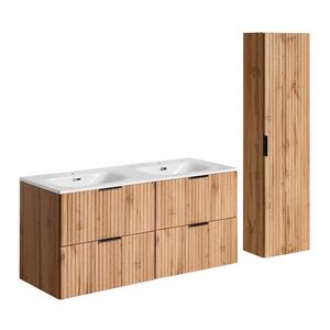 Petits-meubles KÚPEĽŇOVÝ NÁBYTOK 120.4cm Adriel 2-dielna súprava Dubové drevo vyobraziť