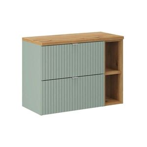 Petits-meubles SPODNÁ UMÝVADLOVÁ SKRINKA 80.4cm Jade Zelená a drevo vyobraziť
