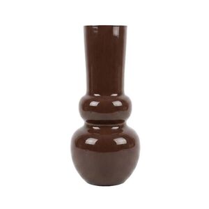 Mondex VÁZA Roger 10/17/36cm čokoládová kov vyobraziť