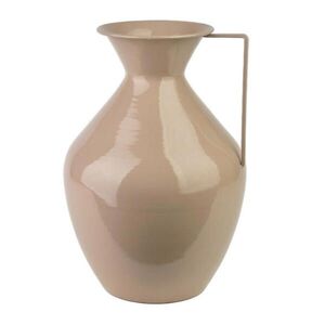 Mondex VÁZA Roger 15, 7/25/37 cm béžová kov vyobraziť