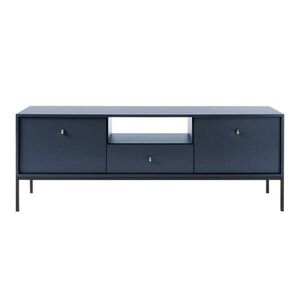 Selsey TV stolík Monne tmavo modrý 153/56/39 cm vyobraziť