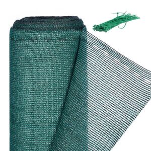 Relaxdays ZÁSTENA tmavozelená HDPE 1, 5x6 m 85 % zatienenie vyobraziť