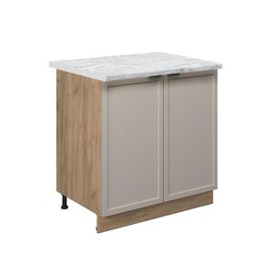 Vicco KUCHYNSKÁ SPODNÁ SKRINKA Fame-Line GreyBeige 80 cm s policou, AP mramor vyobraziť