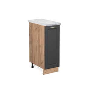 Vicco LEKÁRENSKÁ SKRINKA Fame-Line Antracitové zlato 30 cm , AP Marble vyobraziť